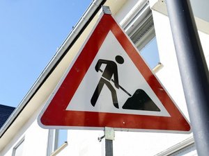 Symbolbild: Baustellen-Schild