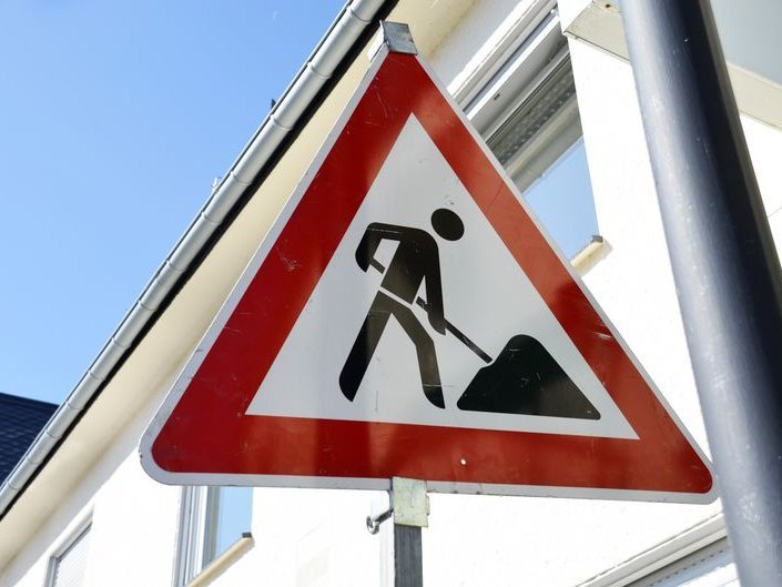 Symbolbild: Baustellen-Schild
