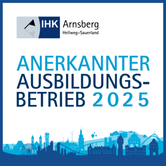 IHK Arnsberg: Die HSW ist anerkannter Ausbildungsbetrieb